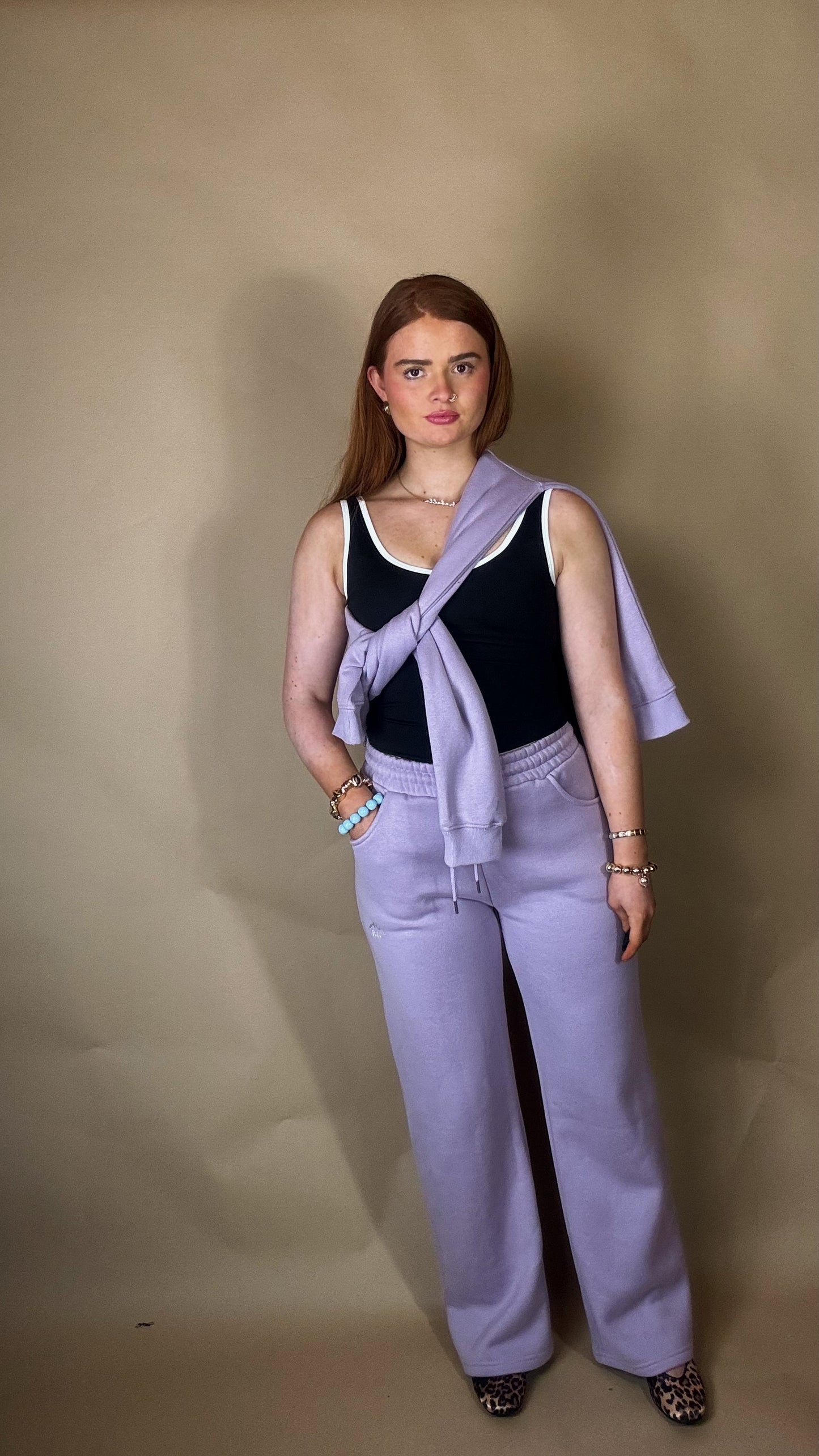 Sadie 80% cotton SET *oversize hoodie* size down