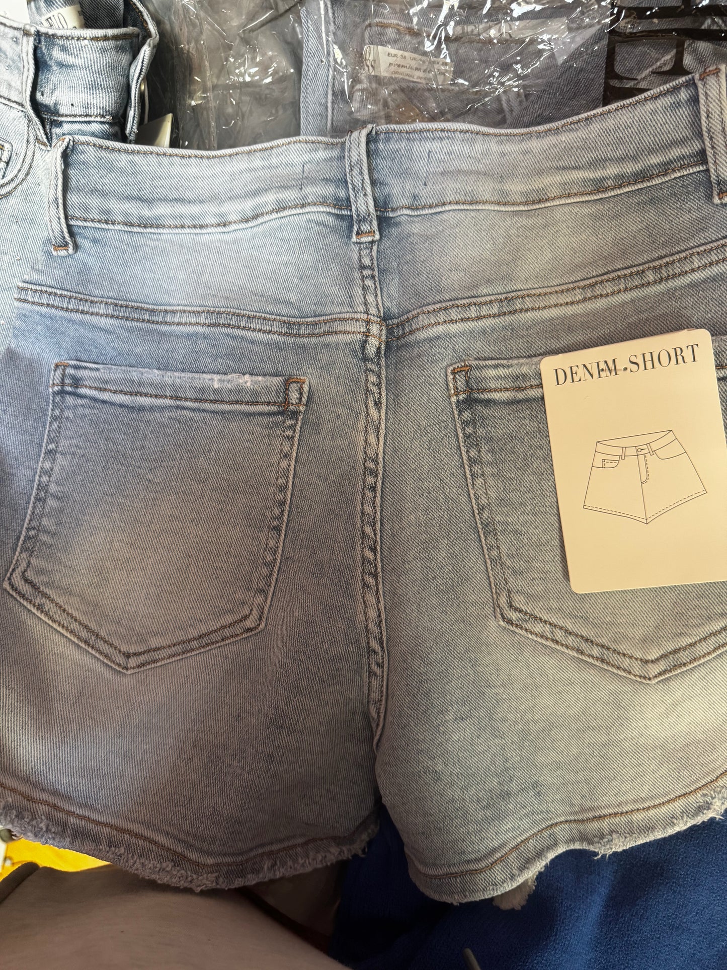 Shorts with diamonte 8662
