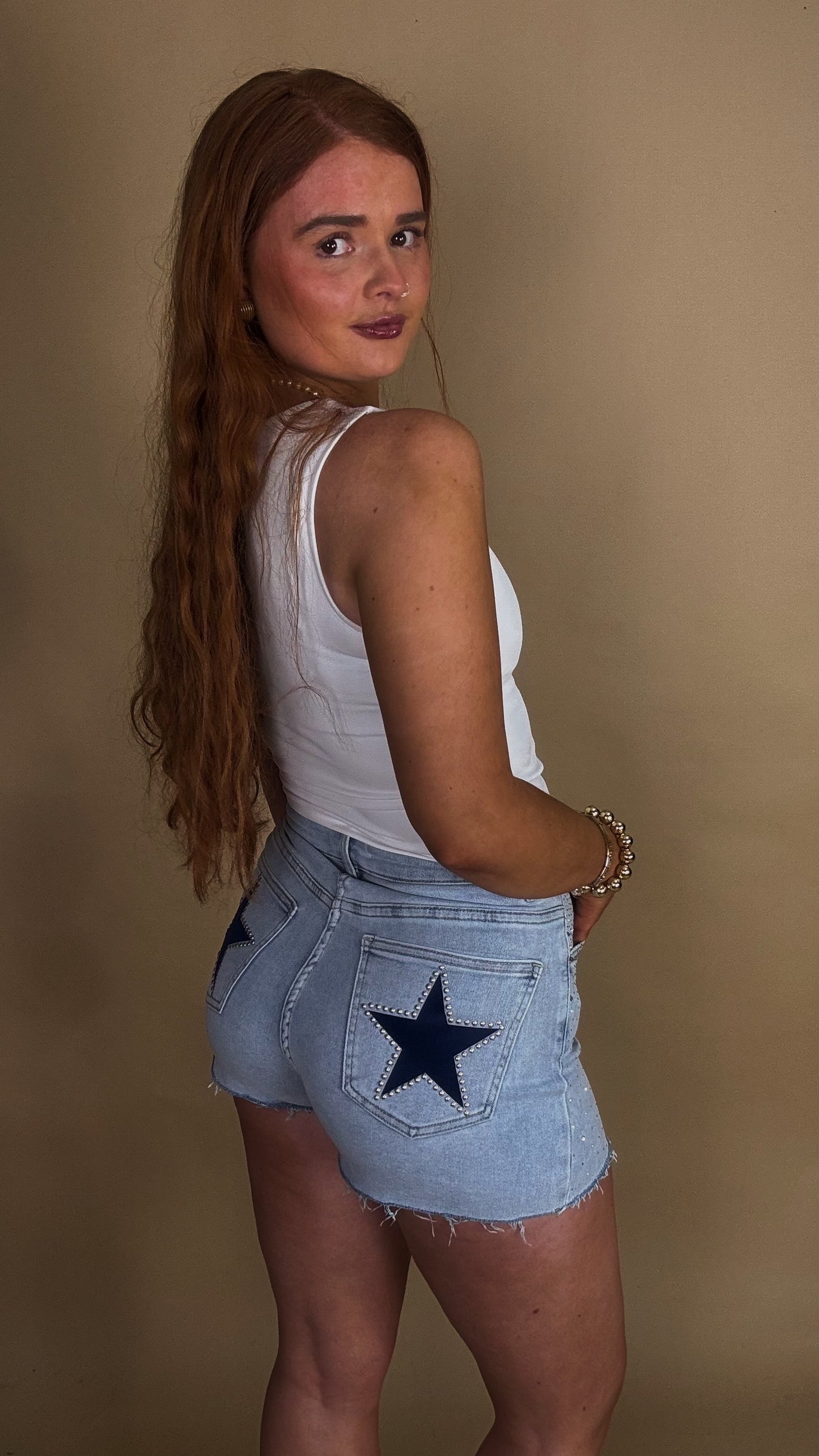 *SHORTS* Amber Super stretch Denim