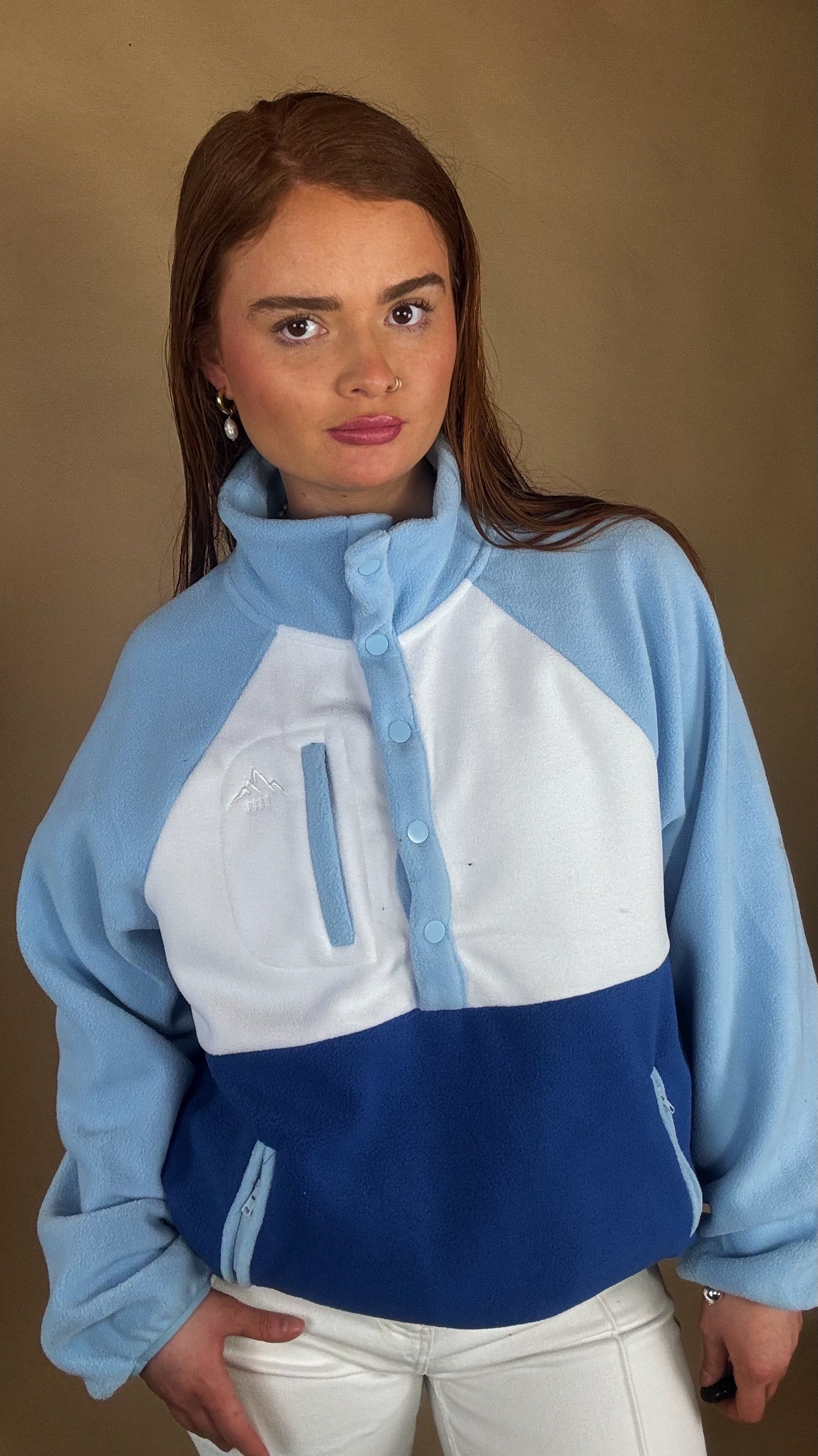 Harley Balloon Sleeve fleece (pockets + drawstring)