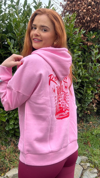 Kaycee Leah Rock n Roll fleece line oversize Hoodie *70% organic cotton*