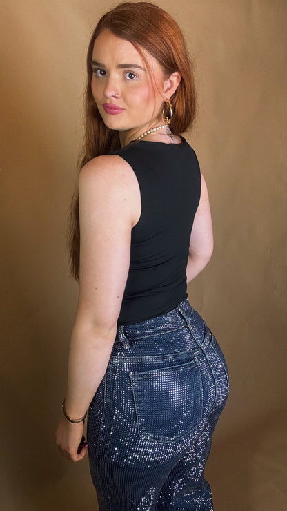 Winnie Diamonte EmbeddedSuper Stretch Jeans.