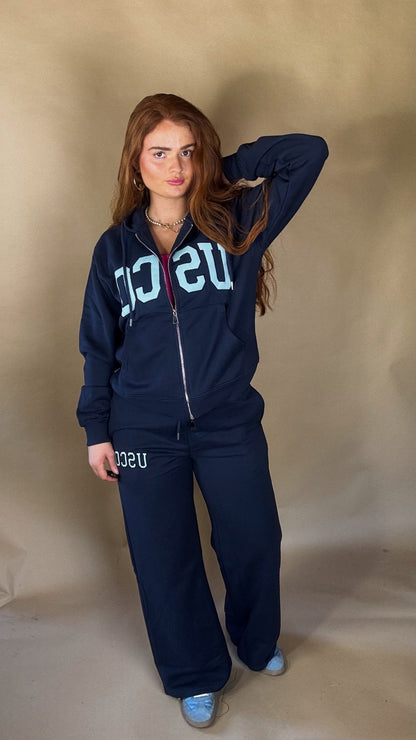 Alyssa 80% cotton SET fleece line set *oversize, size down*