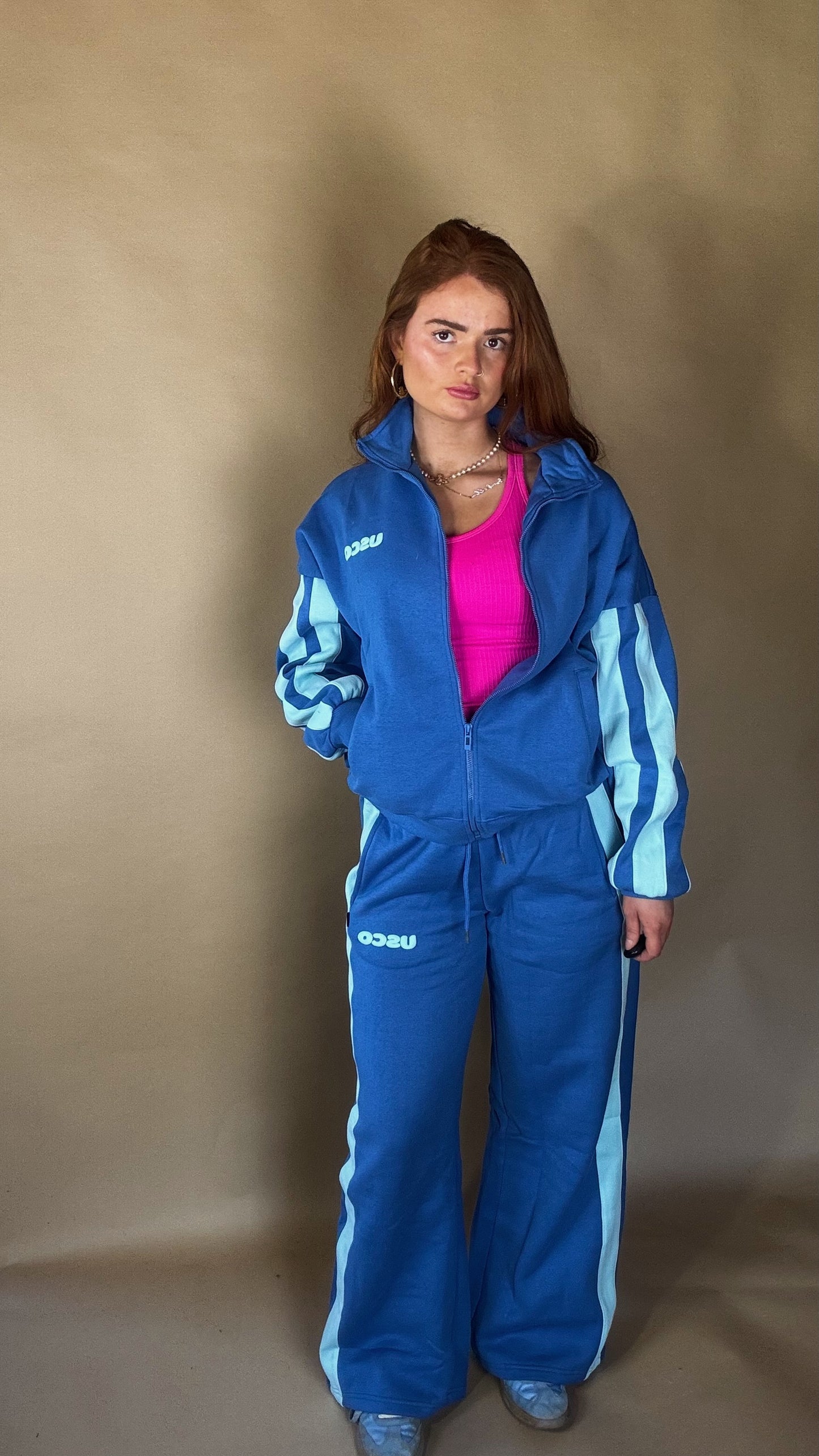 Storm 80% cotton SET fleece line set *oversize, size down*