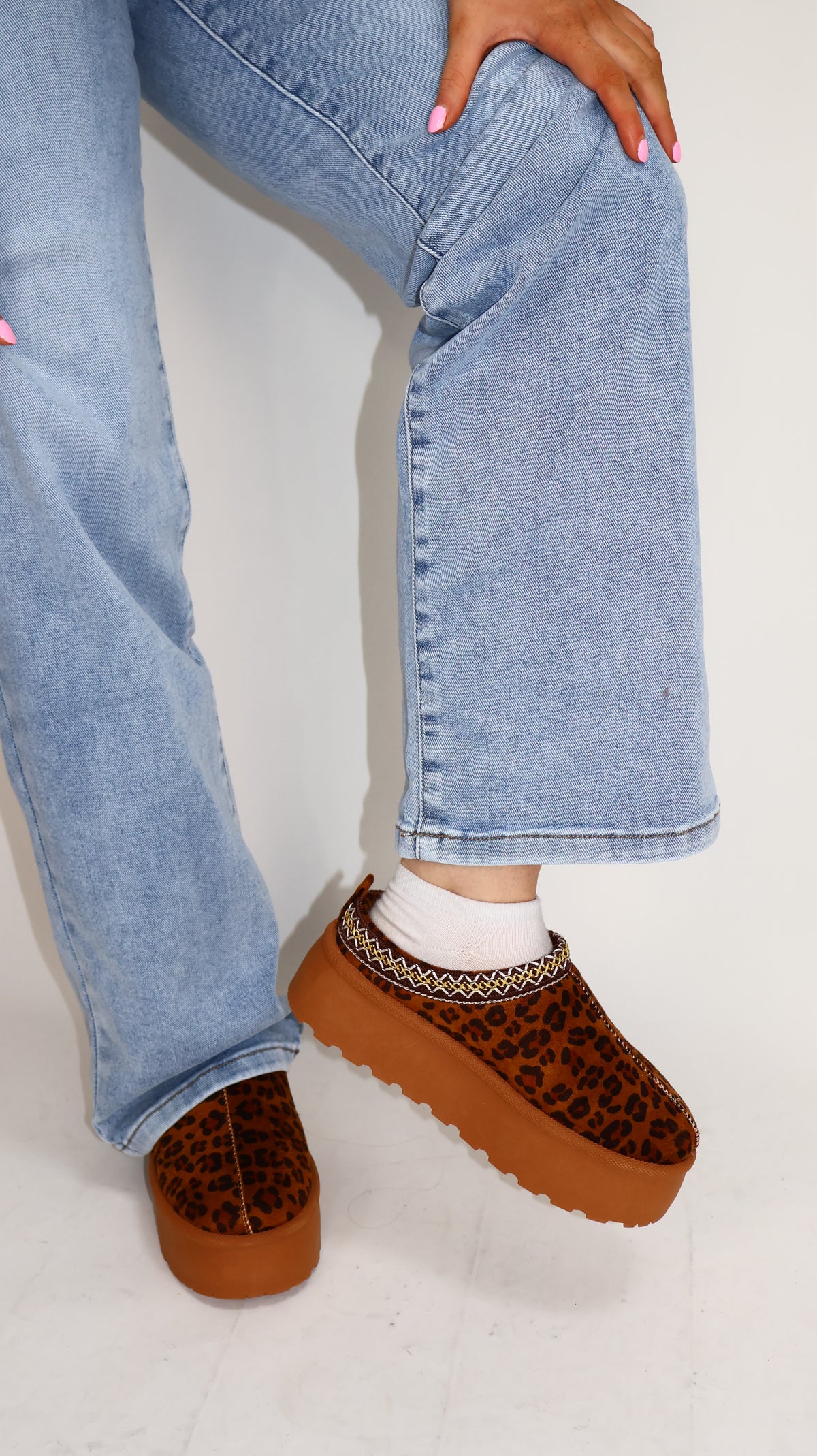 Alexia Ultra Platform Leopard Boots