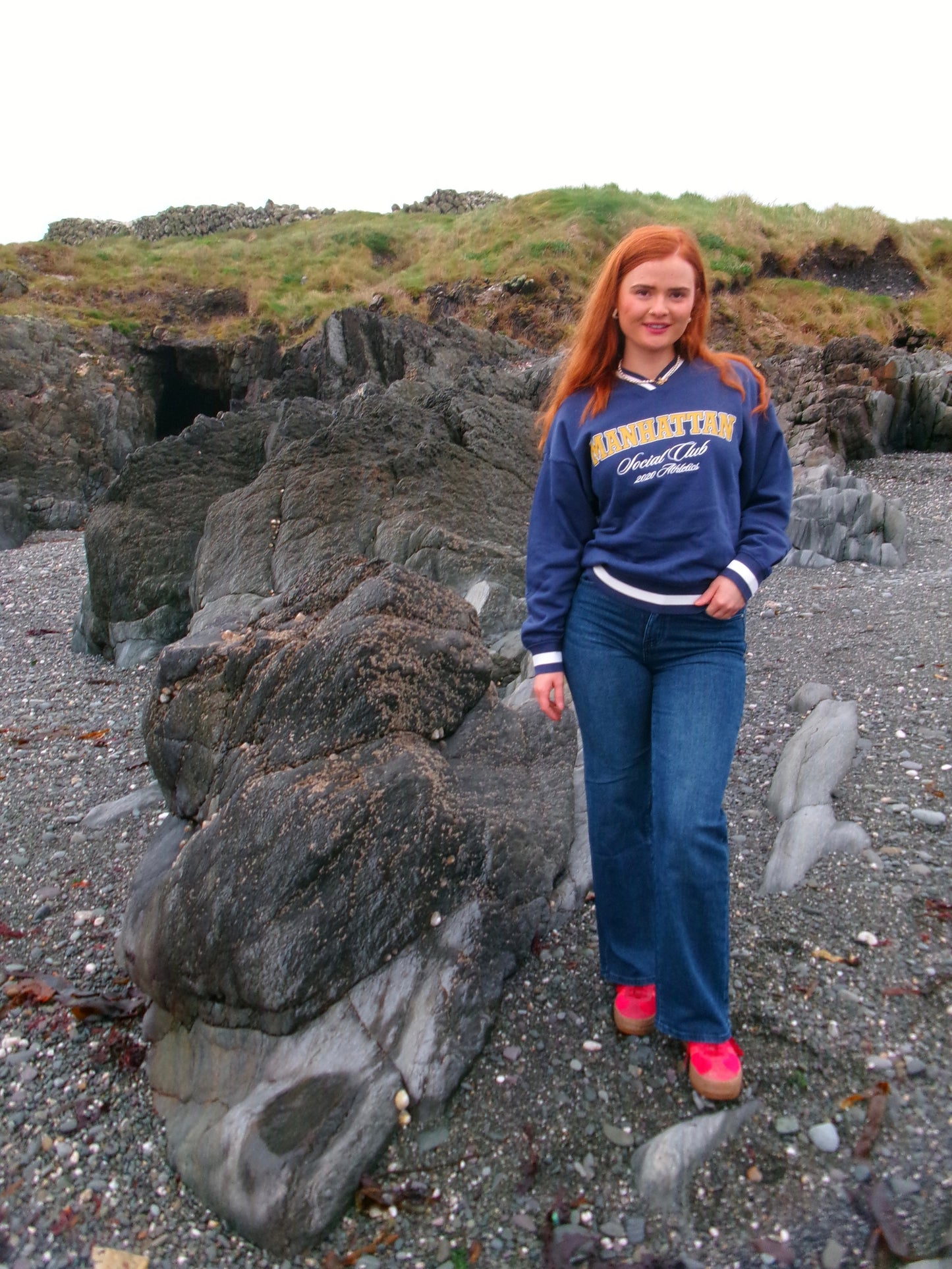 *subtle shimmer* STRETCHY JEANS*!!!! Mia High waist Straight Leg