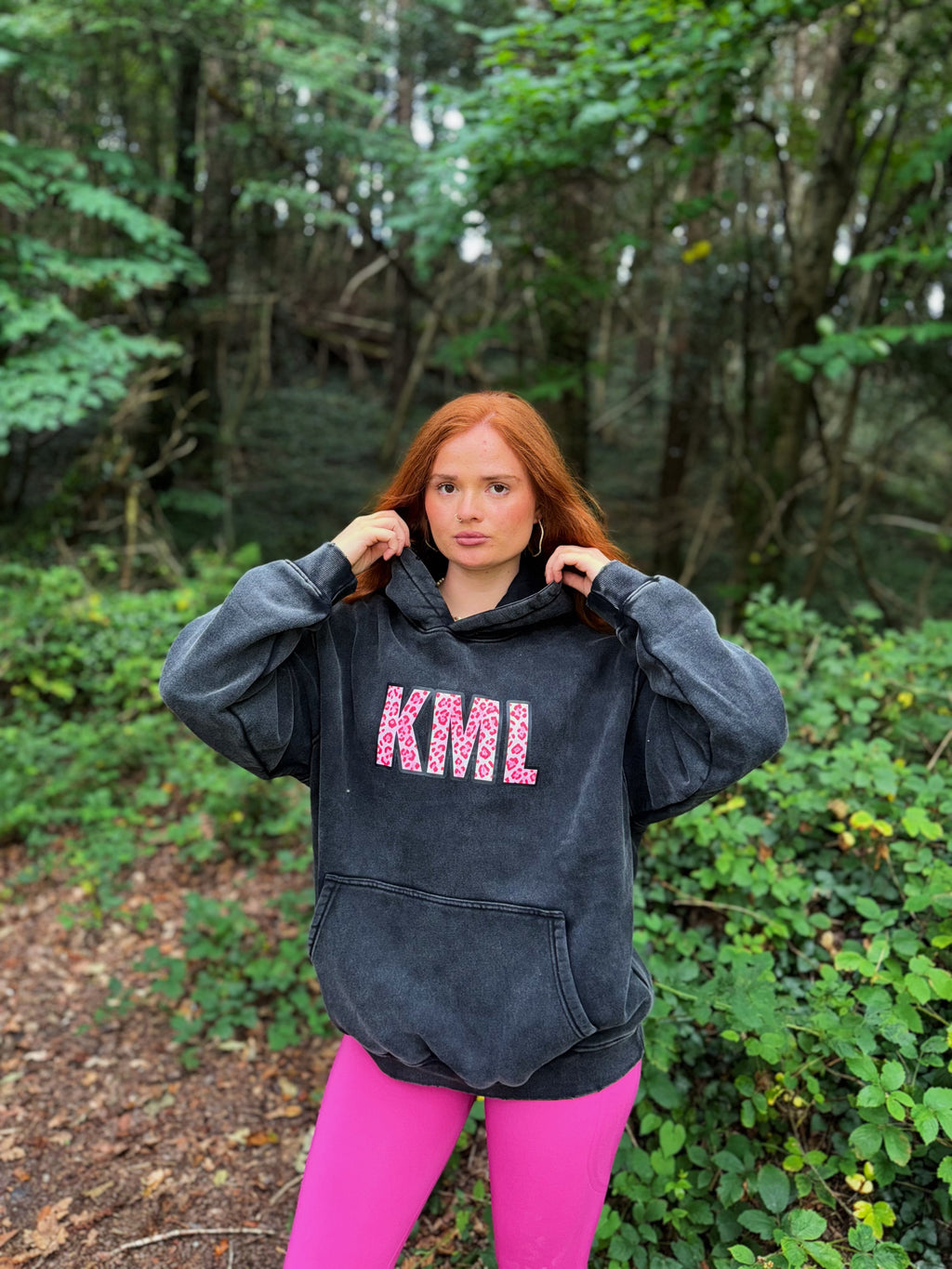 *heavyweight*Poppy KML Oversize Hoodie & free next day delivery. 400GSM