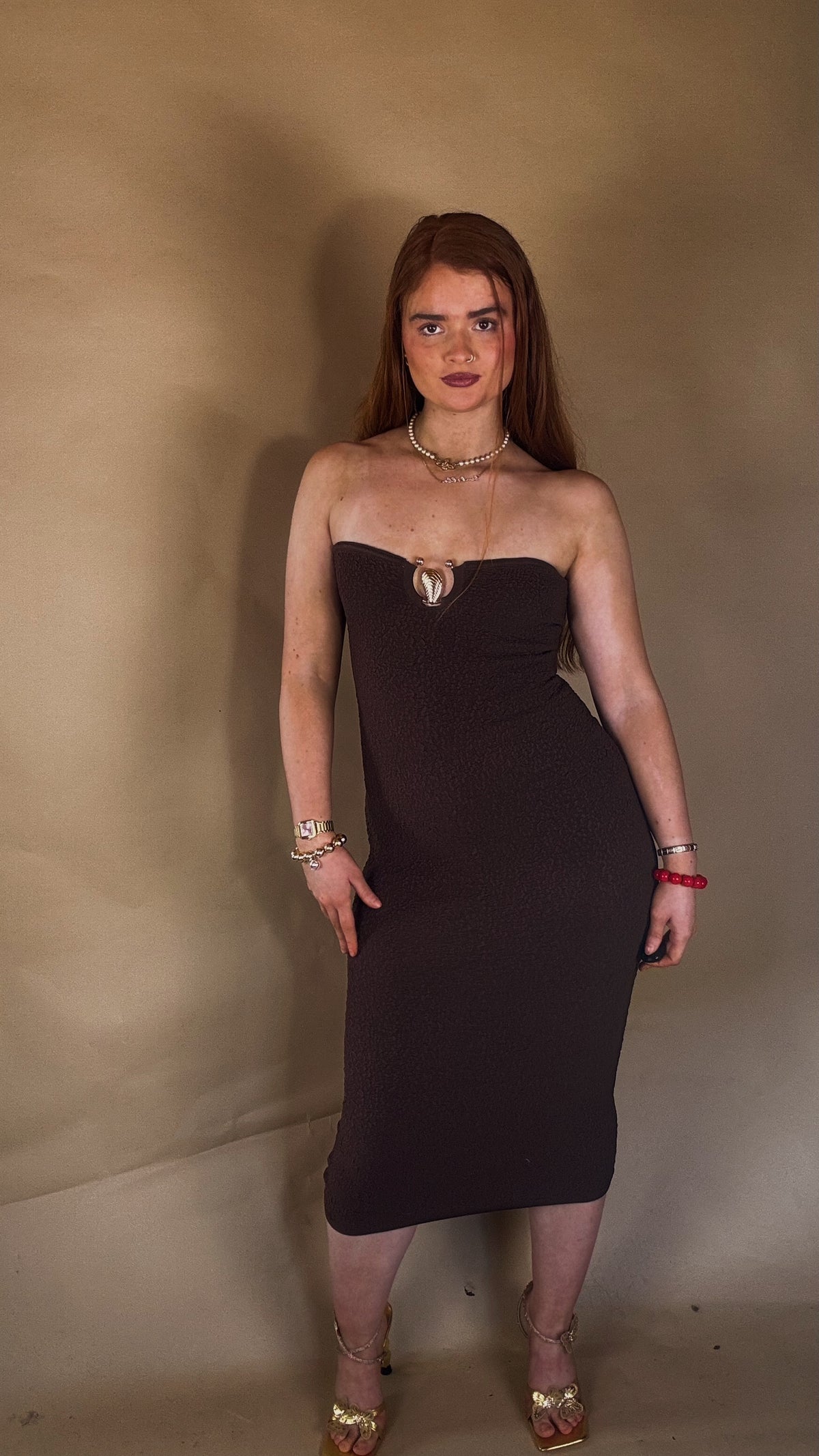 Alison Sculpt Dress