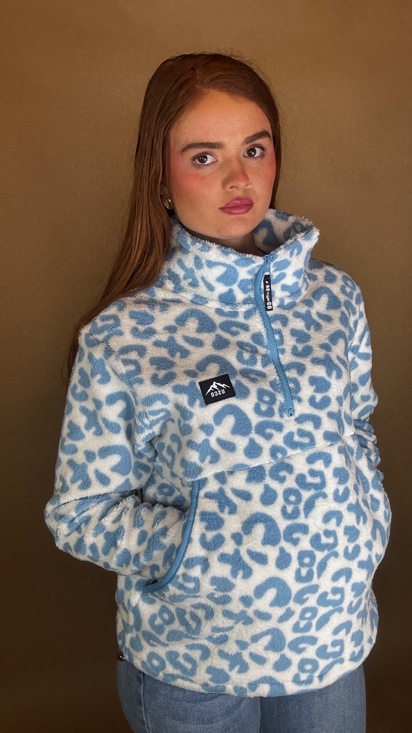 Esme ultra soft fleece. Pockets & draw string