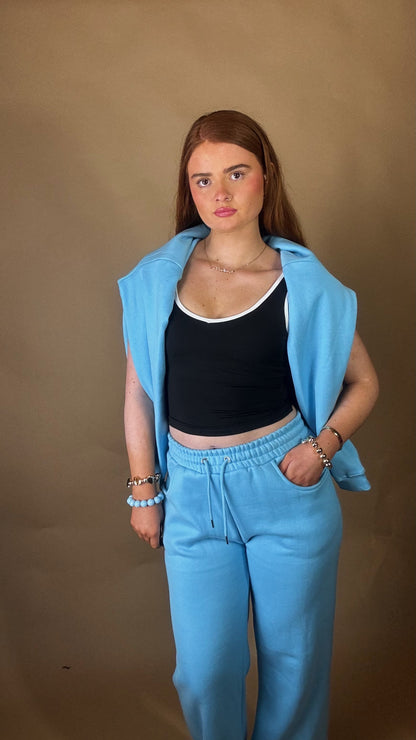 Pia 80% cotton SET *oversize hoodie* size down