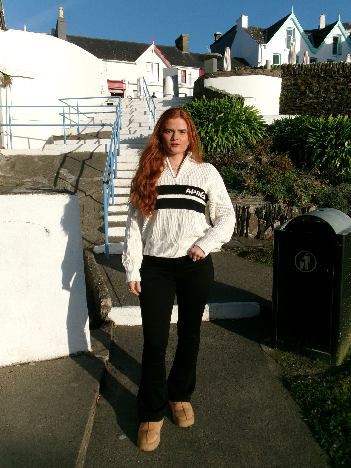 Jamie Knitwear Half Zip *made with recycled cotton*