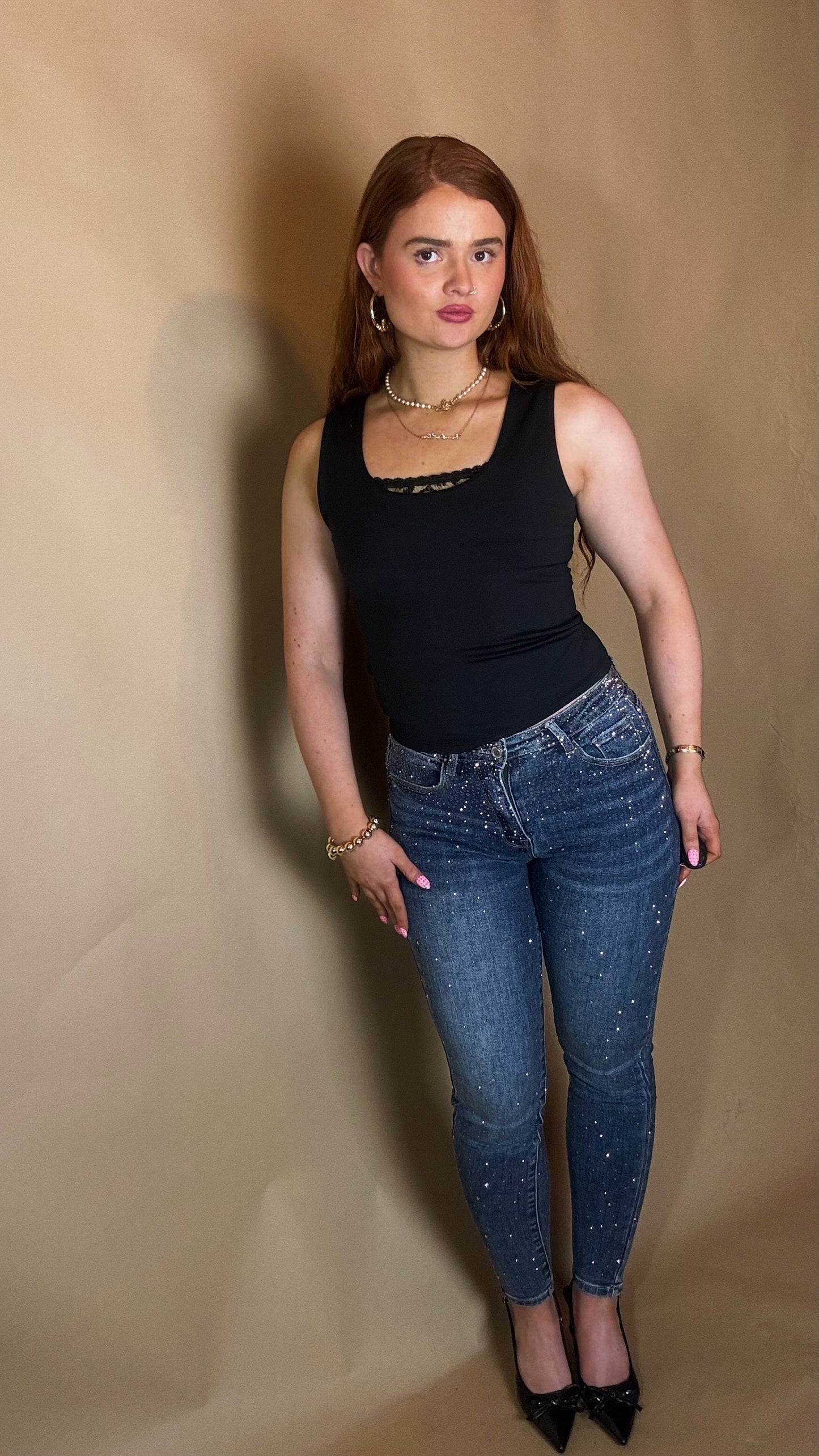 Exclusive Push Up Diamonte Jean