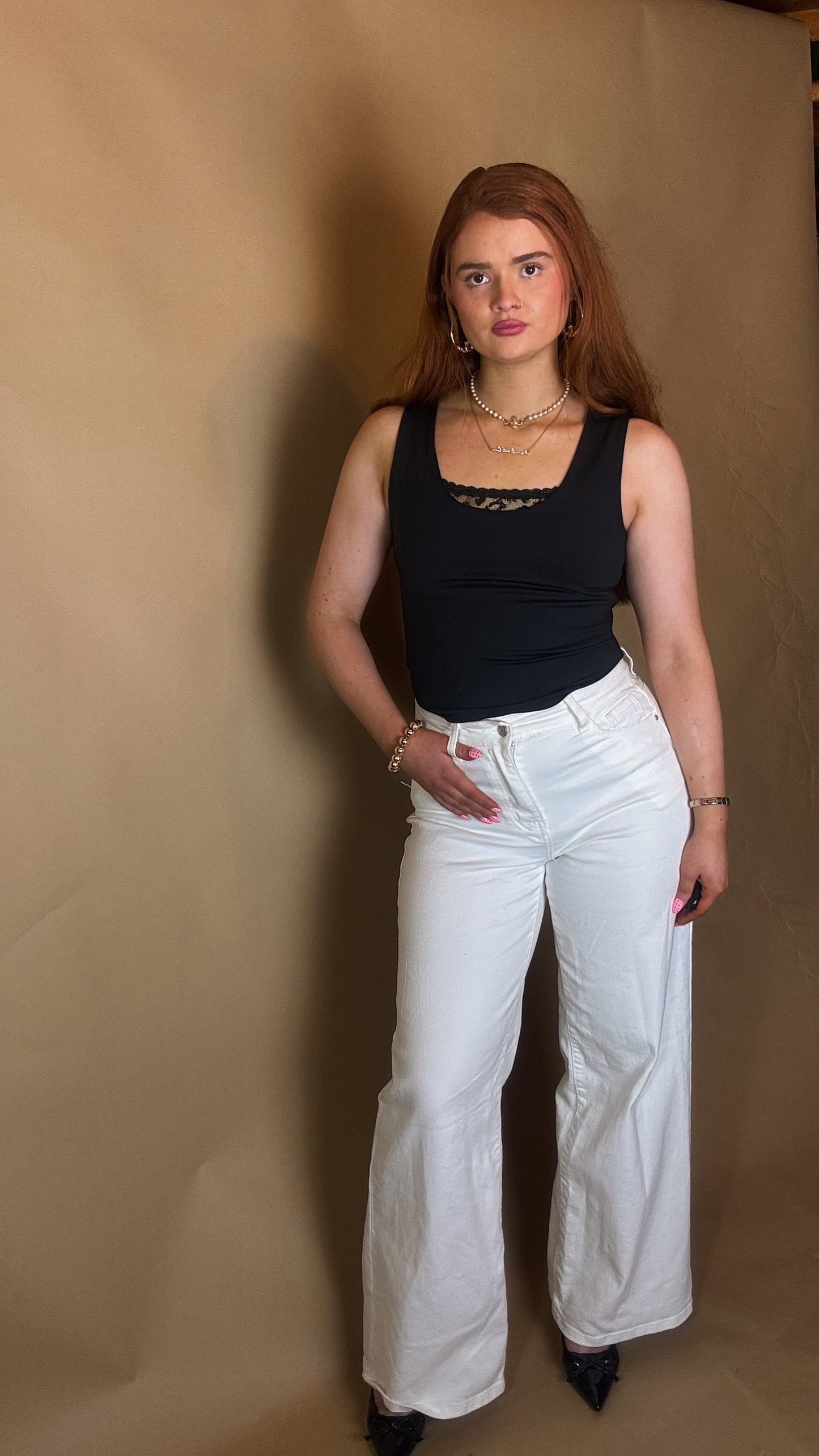 Weronika White Jean