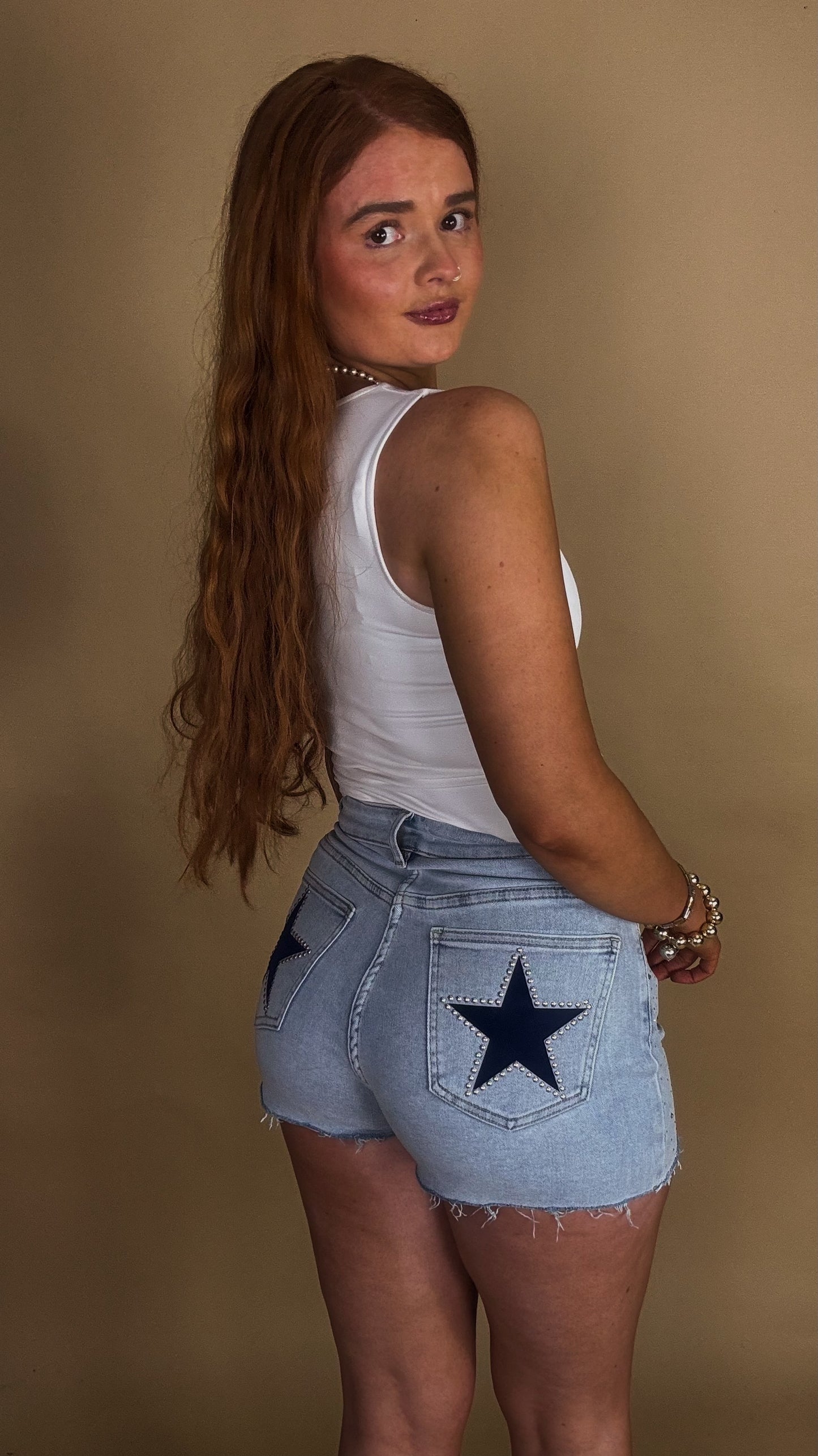 *SHORTS* Amber Super stretch Denim