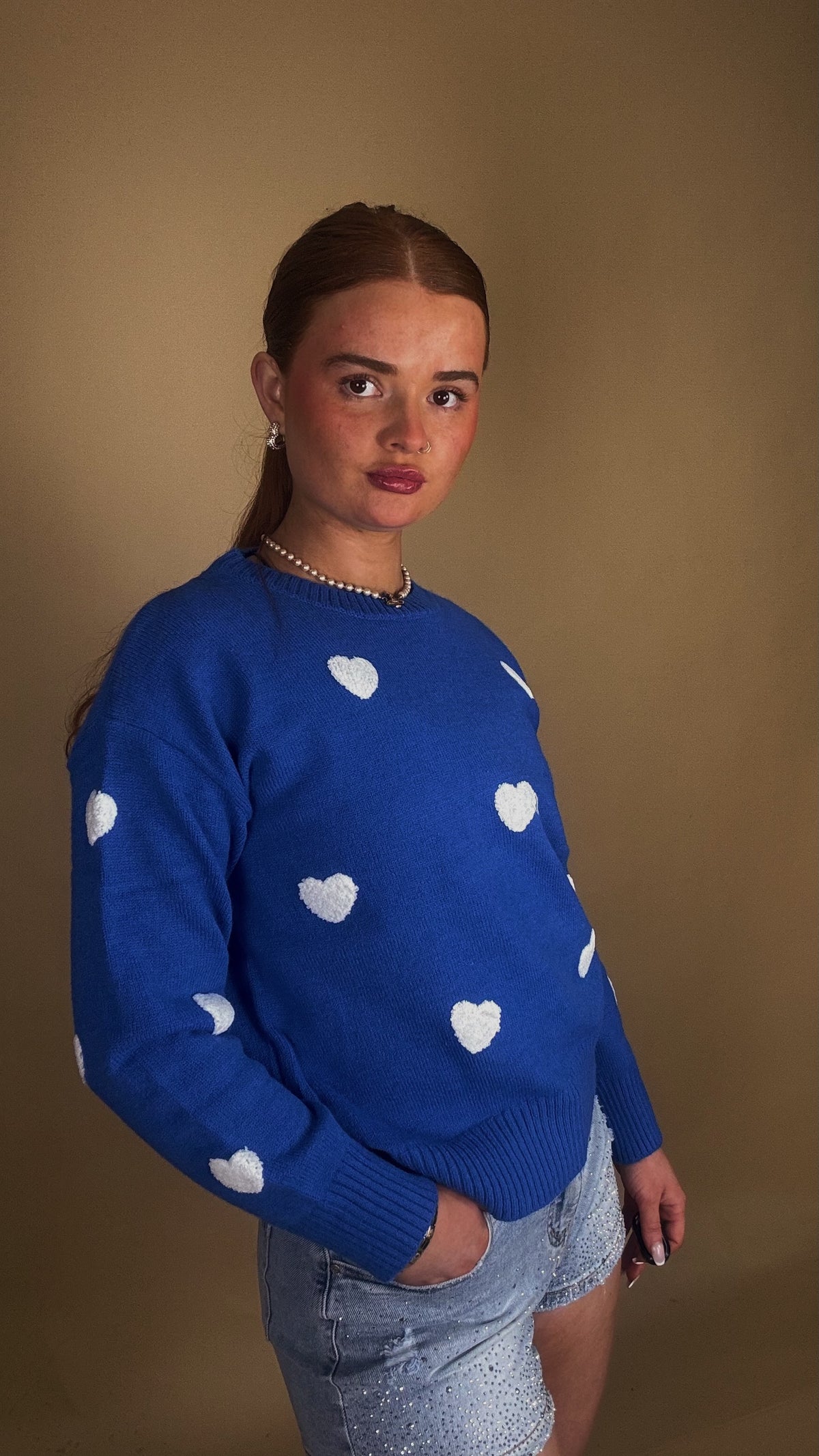 Bell Blue Heart