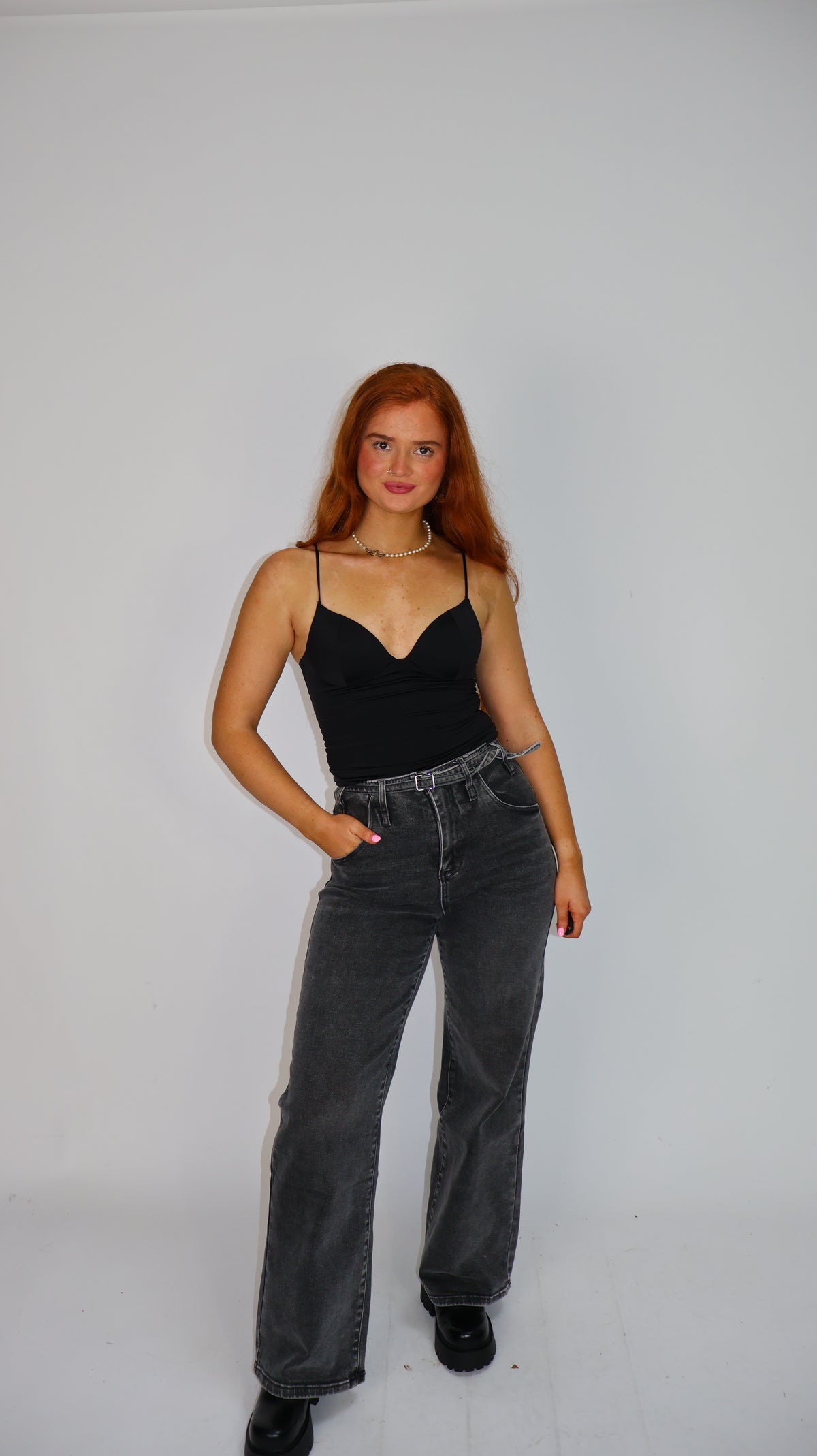 Bobbi Black Stretch Denim Jean