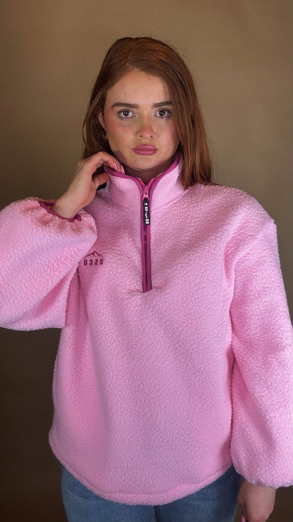 Megan super soft fleece Balloon sleeve *size down* Pockets & draw string