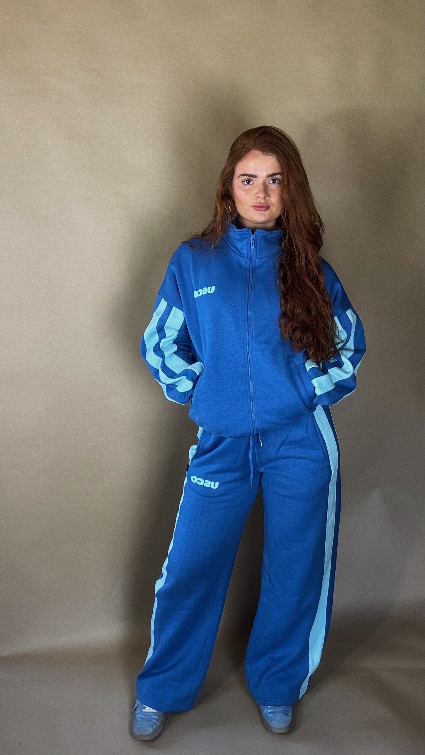 Storm 80% cotton SET fleece line set *oversize, size down*