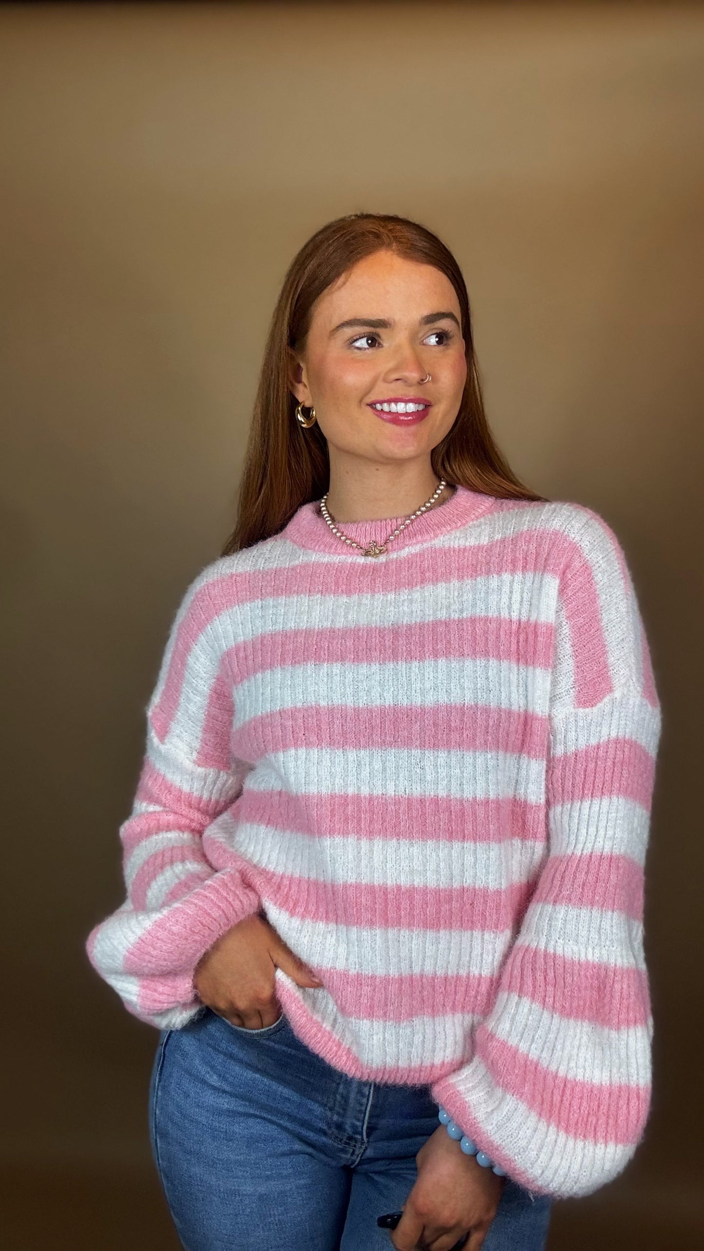 Saoirse Knitwear. ULTRA Balloon sleeve. Made in Italy