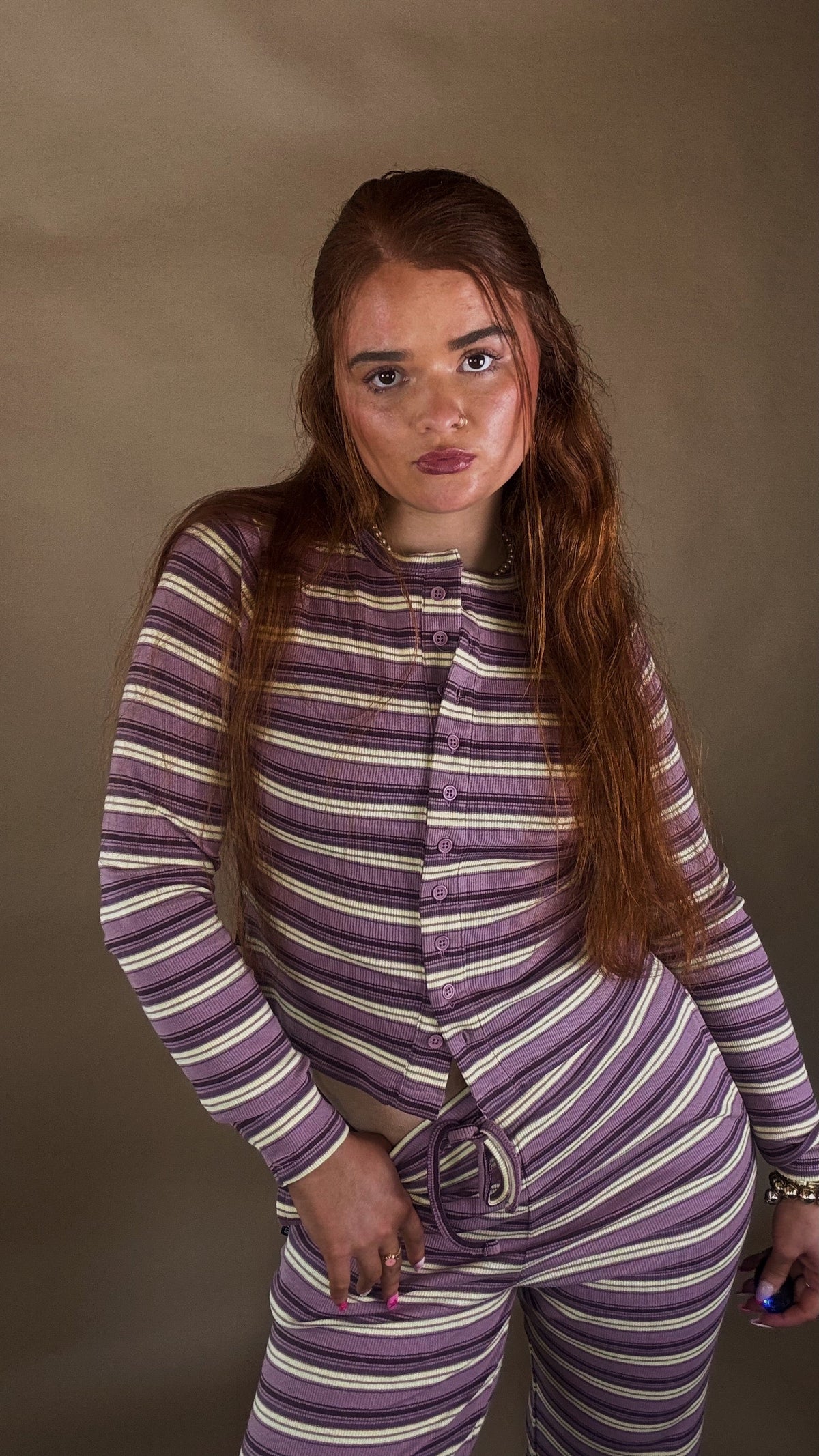 Hannah Ribbed LoungeSet