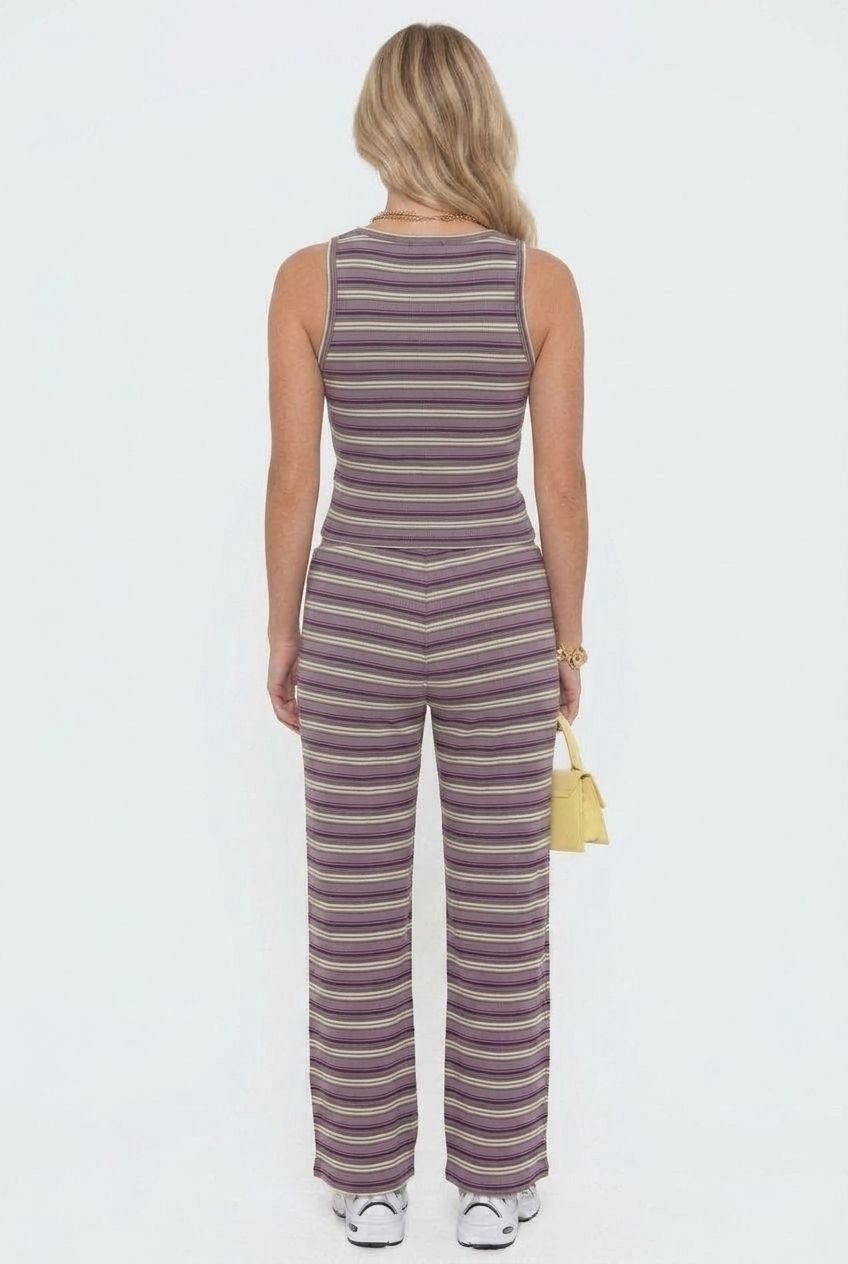 Rebecca Ribbed Lounge Set