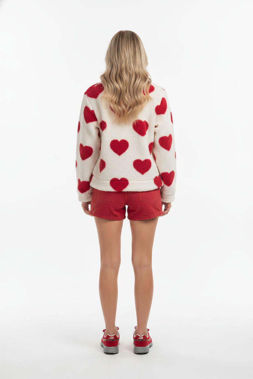 Esme Queen of Hearts Fleece