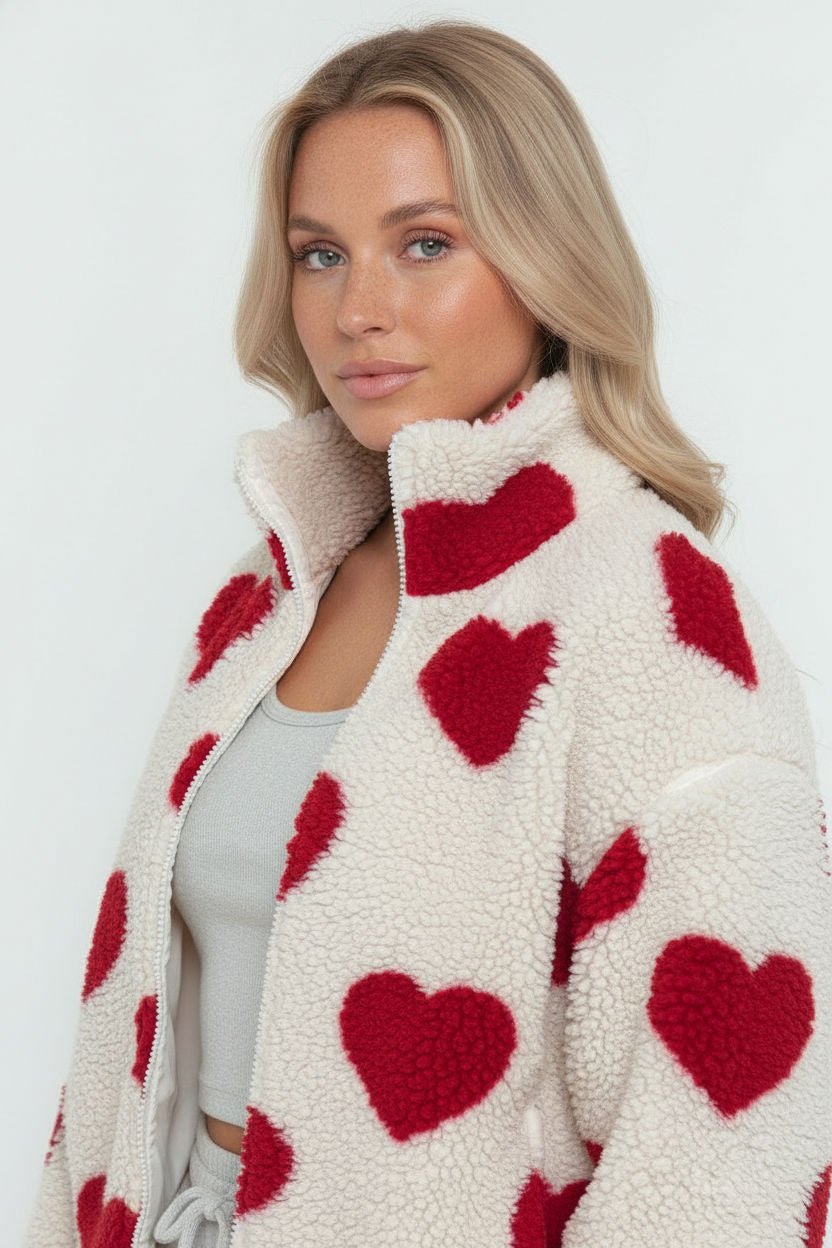 Esme Queen of Hearts Fleece