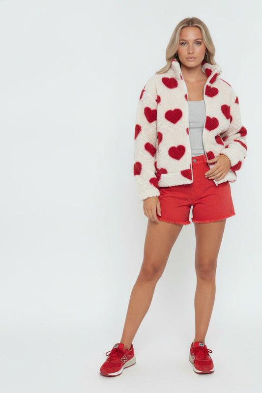 Esme Queen of Hearts Fleece