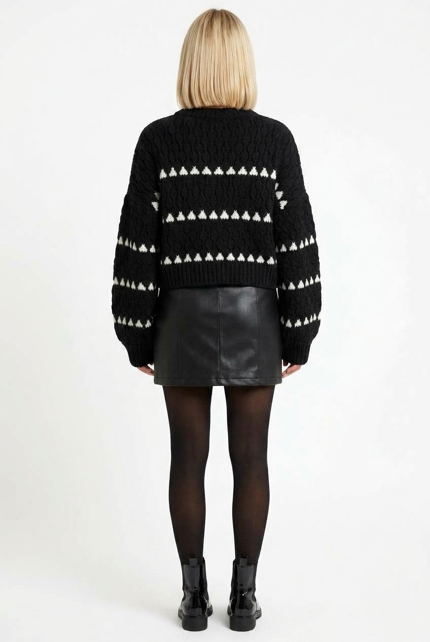 Bailey Black knit
