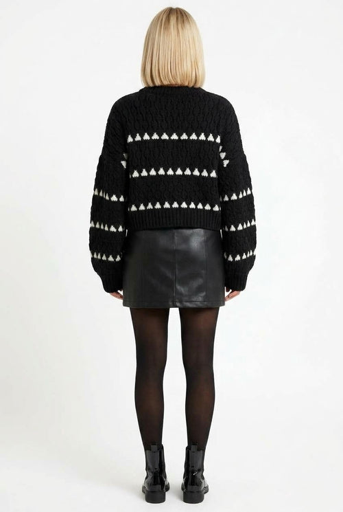 Bailey Black knit