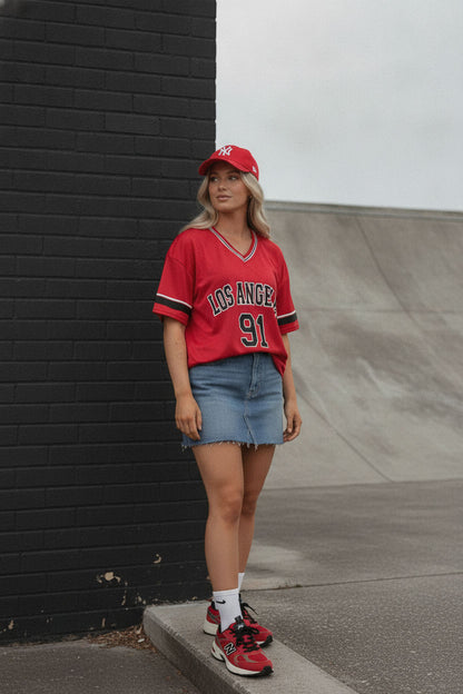 red jersey