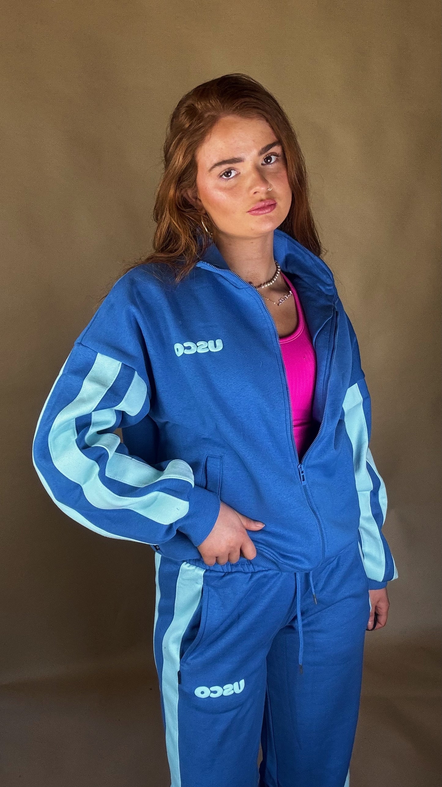 Storm 80% cotton SET fleece line set *oversize, size down*