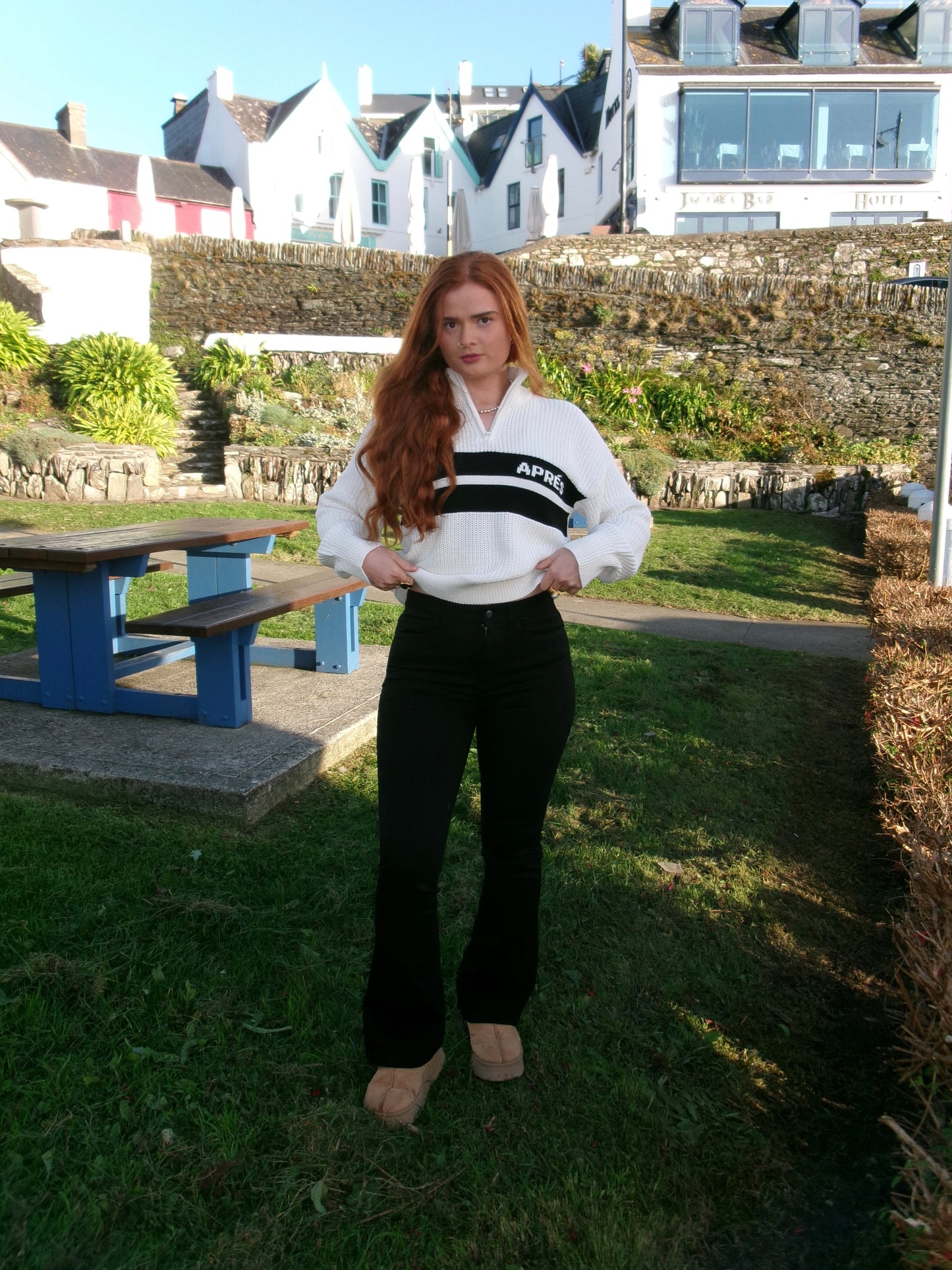 Jamie Knitwear Half Zip *made with recycled cotton*