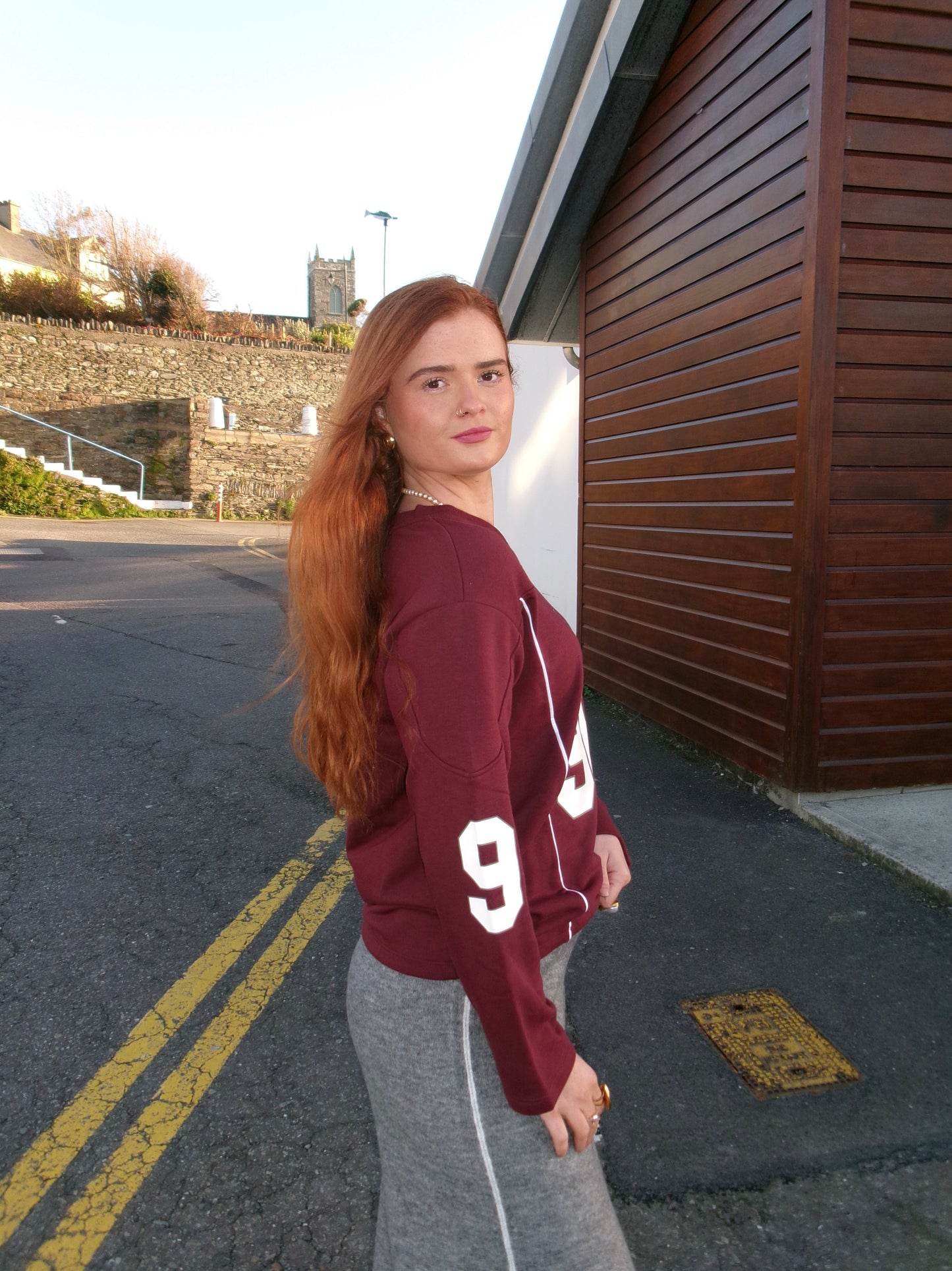 Niamh NFL Crew Neck Jersey *organic cotton*