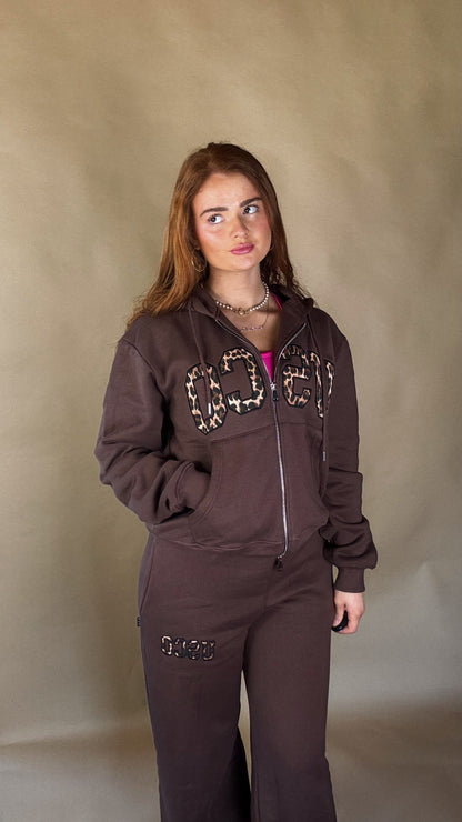Leah 80% cotton SET fleece line set *oversize, size down*