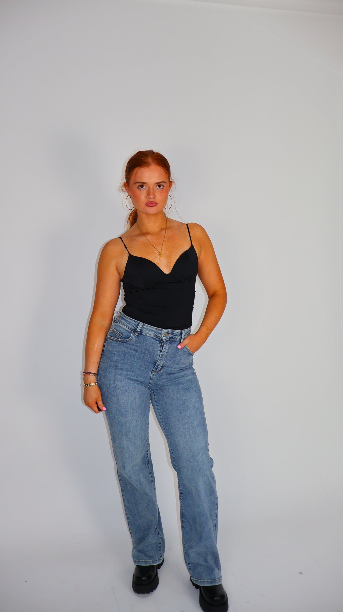 Candice Vintage wash SUPER STRETCH denim