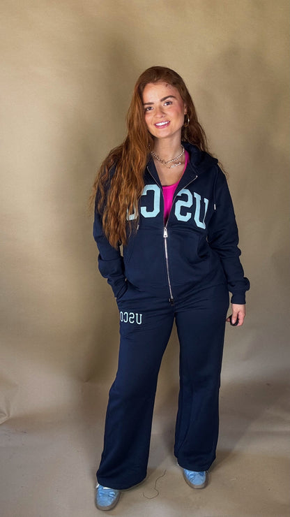 Alyssa 80% cotton SET fleece line set *oversize, size down*