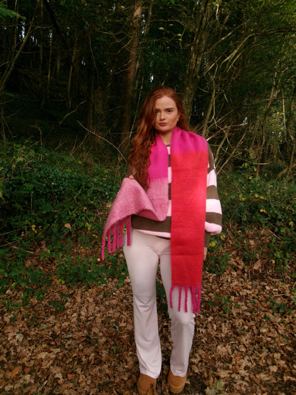 Ivy Rose recycled fabric thick scarf