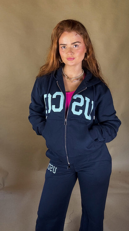 Alyssa 80% cotton SET fleece line set *oversize, size down*