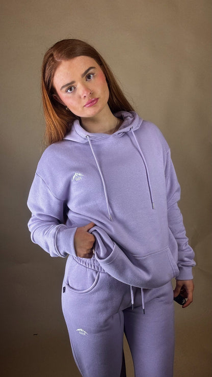 Sadie 80% cotton SET *oversize hoodie* size down