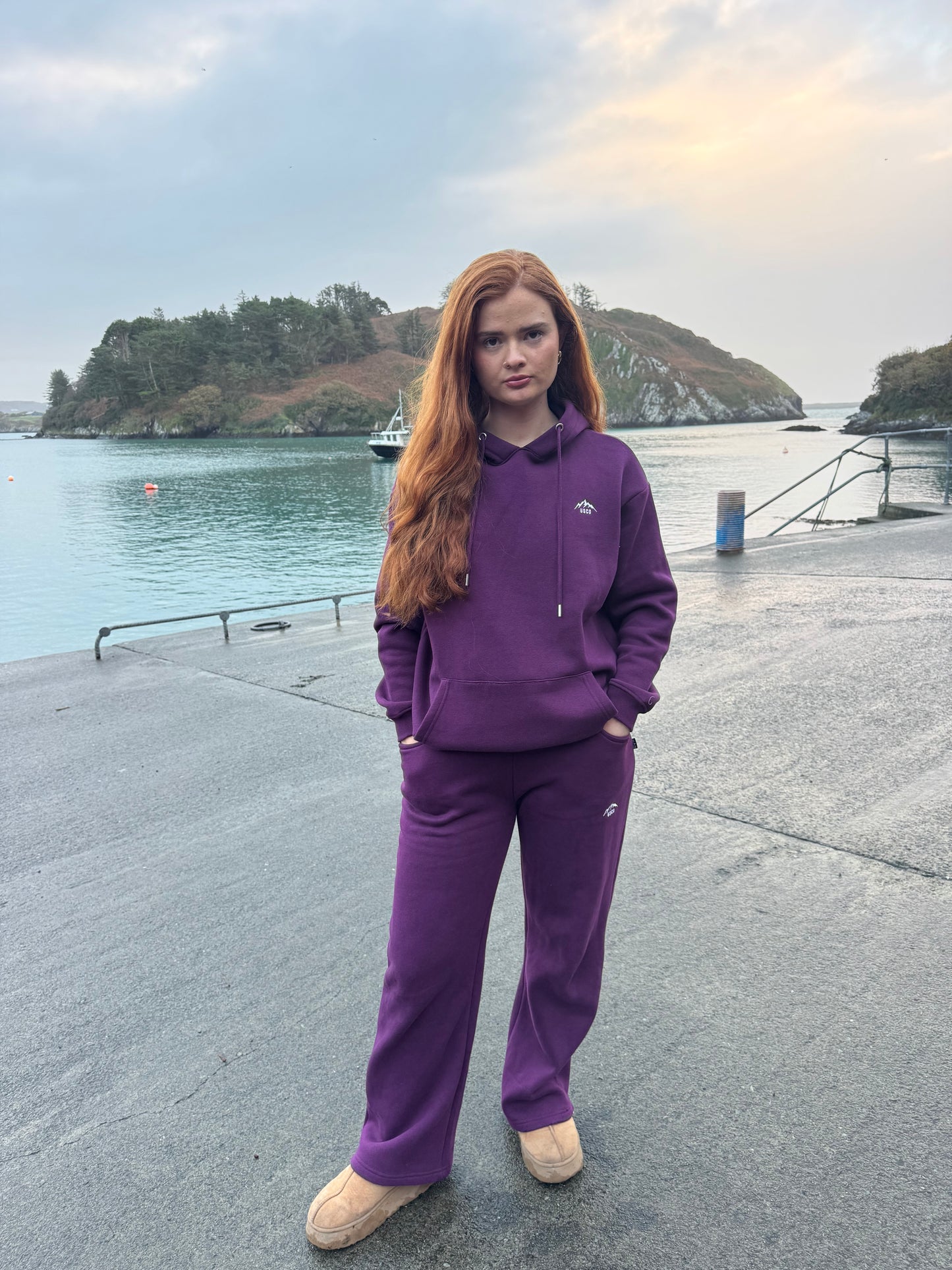 Grace 80% cotton fleece line set