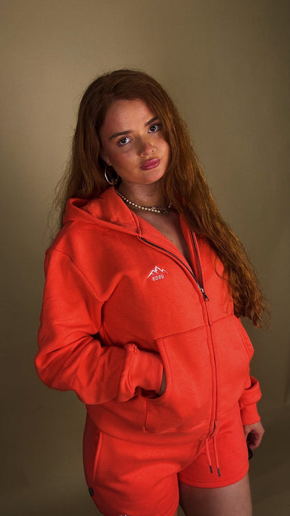 Baywatch Red shorts Pamela set 80% cotton fleece line.