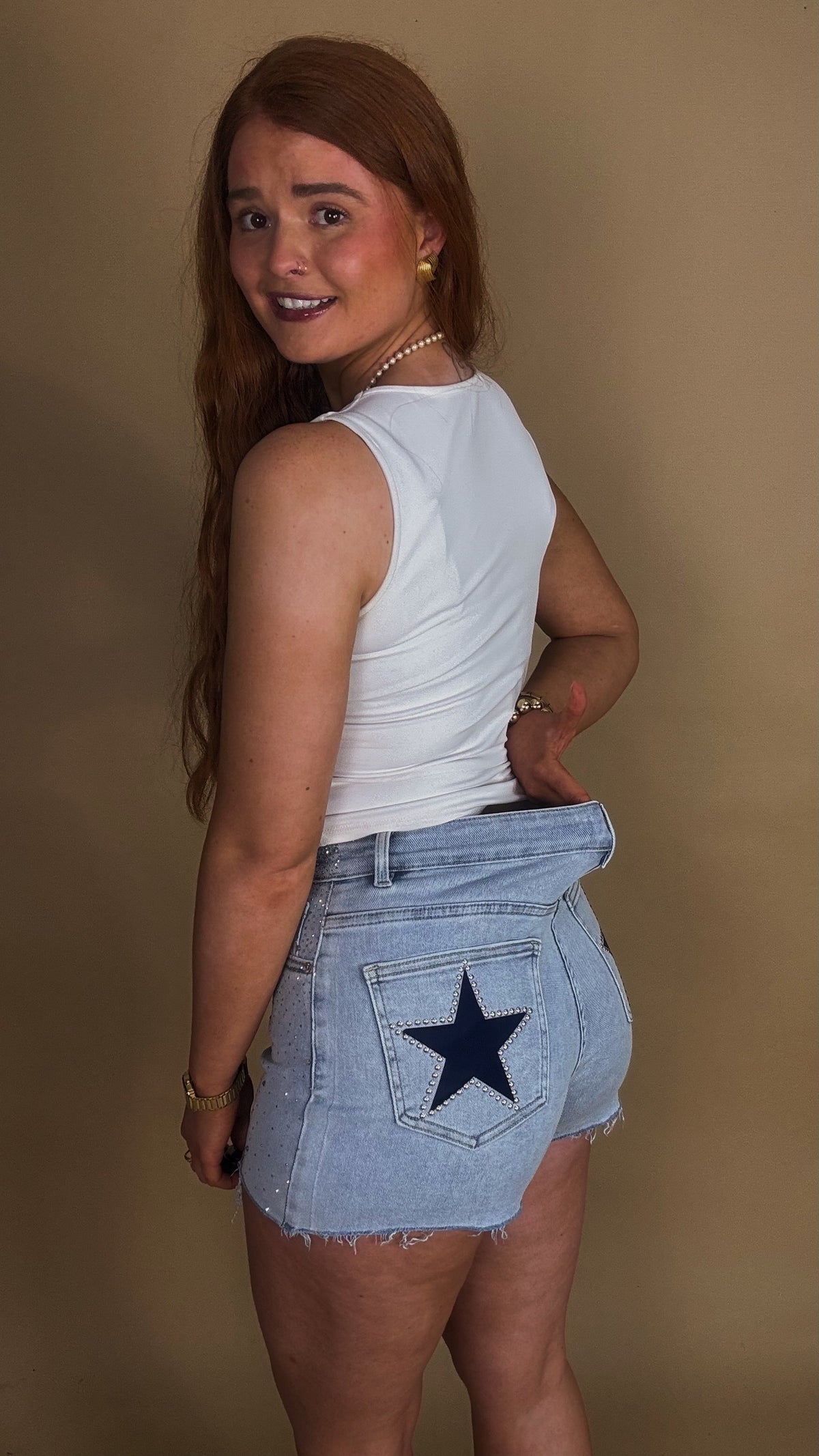 *SHORTS* Amber Super stretch Denim