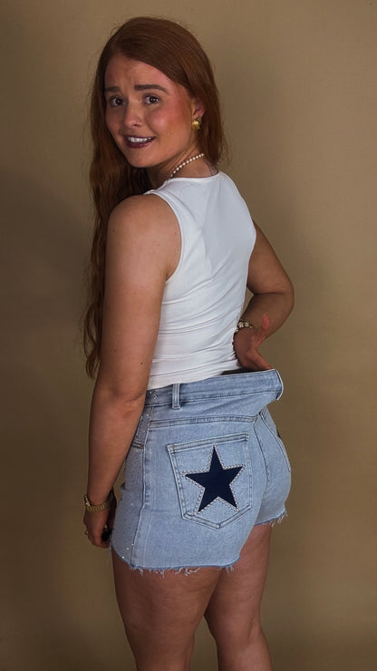 *SHORTS* Amber Super stretch Denim