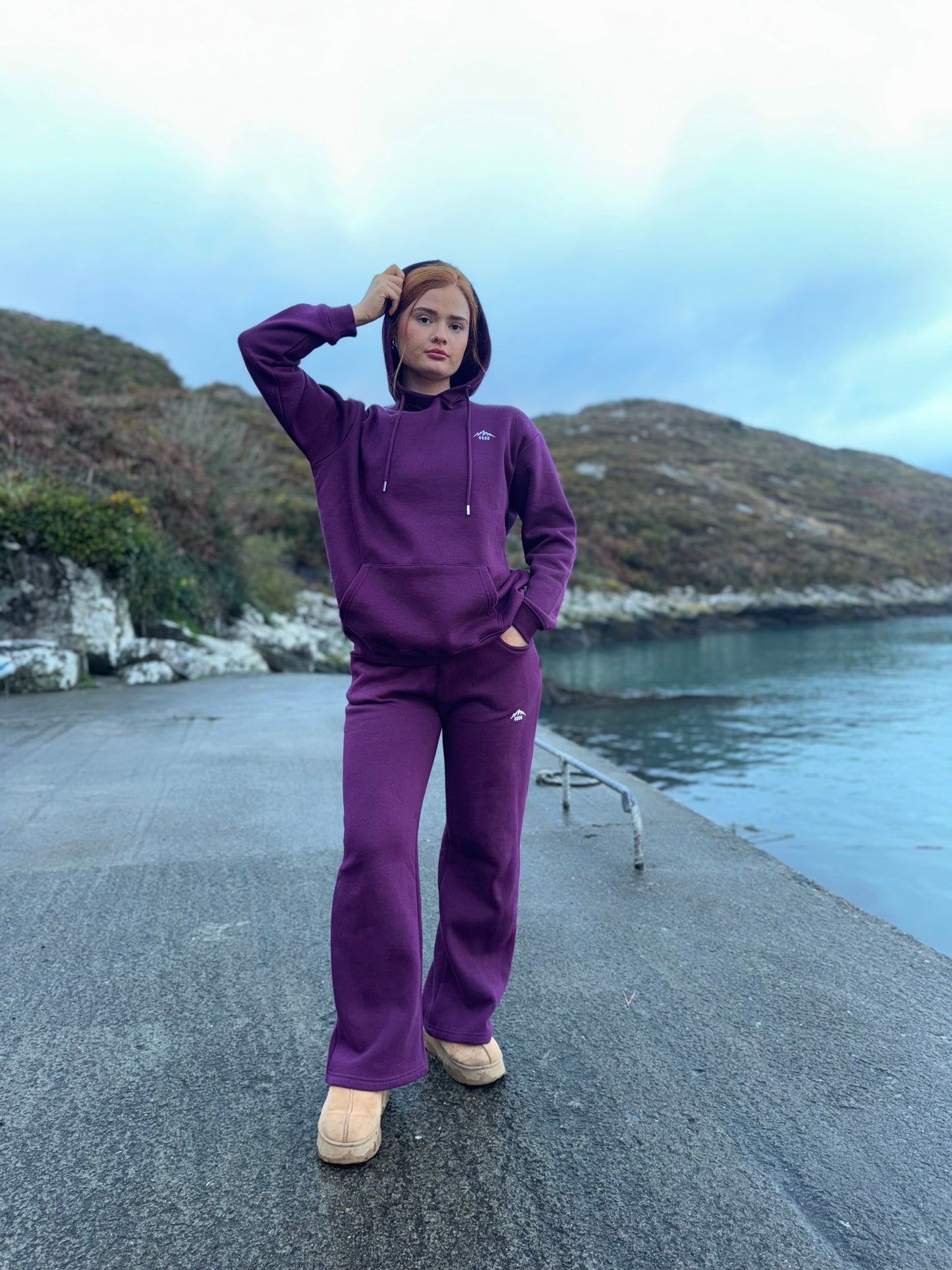 Grace 80% cotton fleece line set