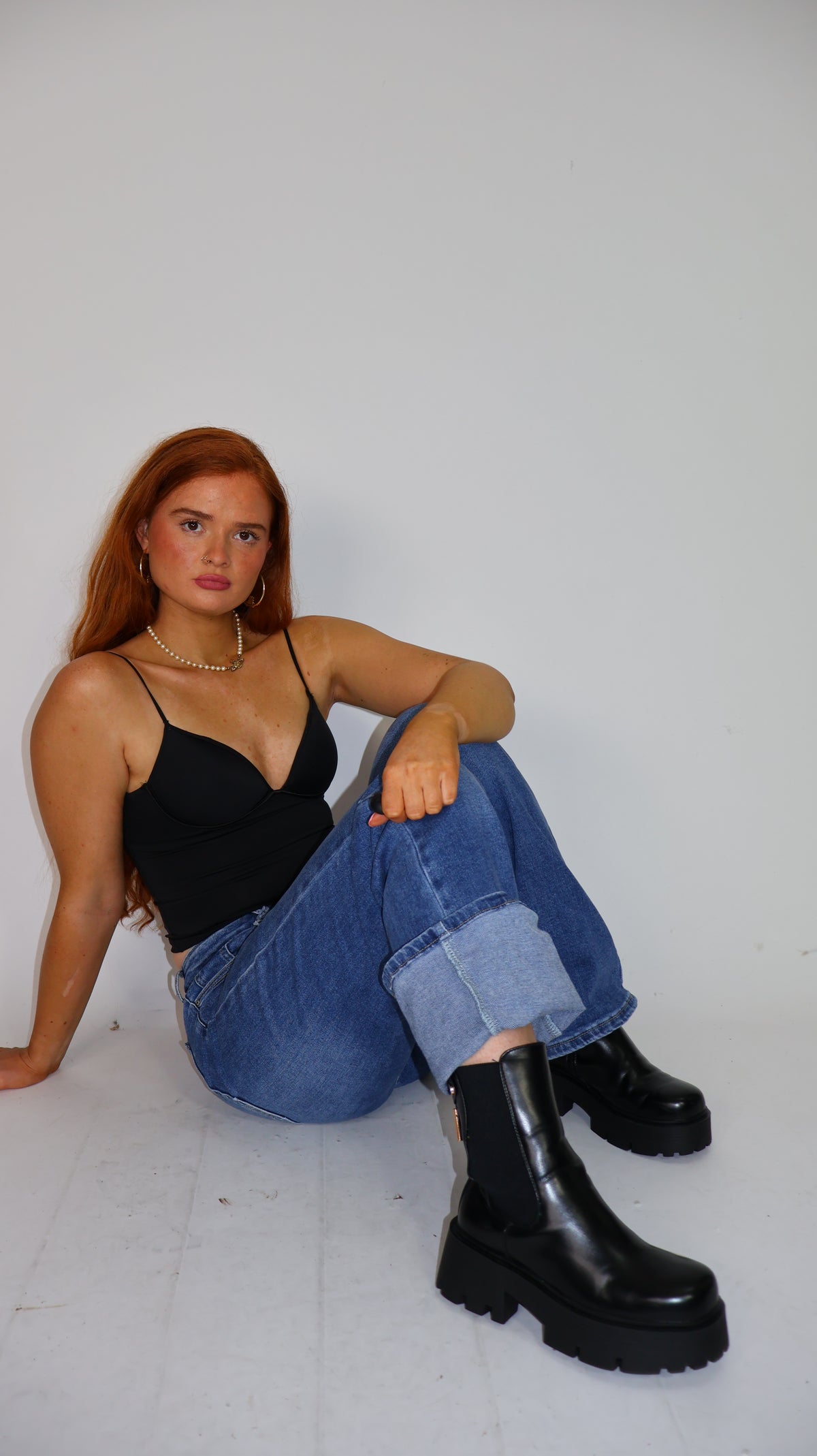 Ciara Chunky Black boots