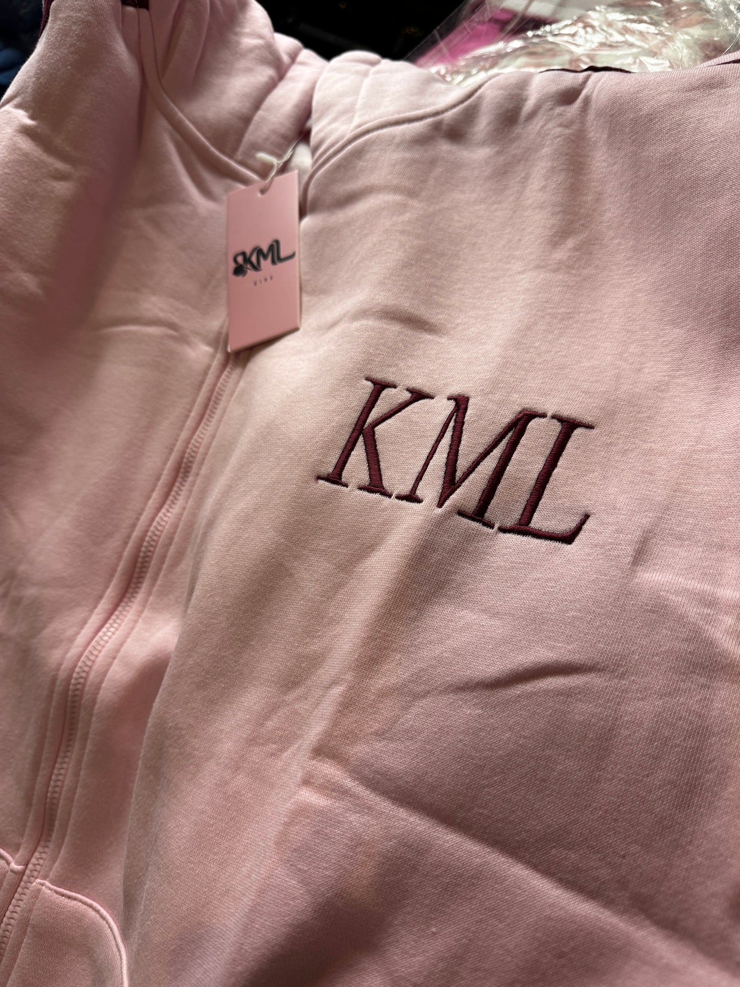 Shauna KML 80% cotton SET fleece line set *very* LIMITED EDITION size down