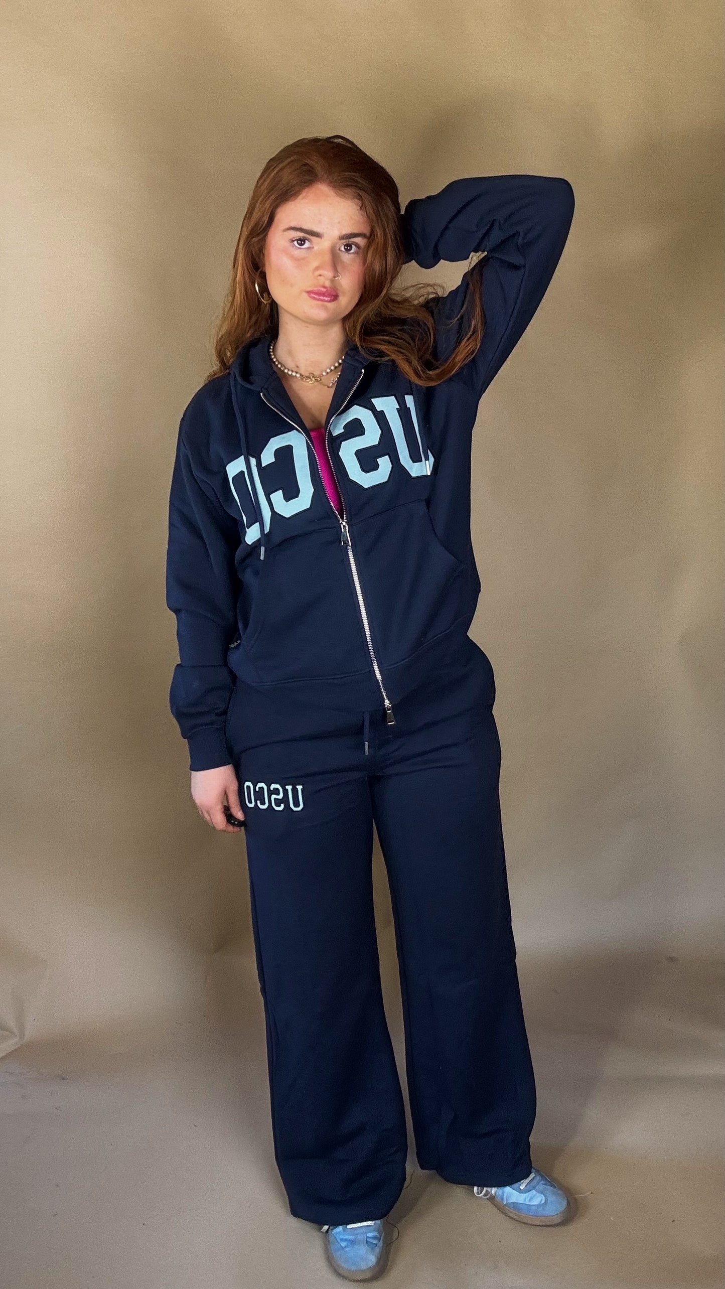 Alyssa 80% cotton SET fleece line set *oversize, size down*