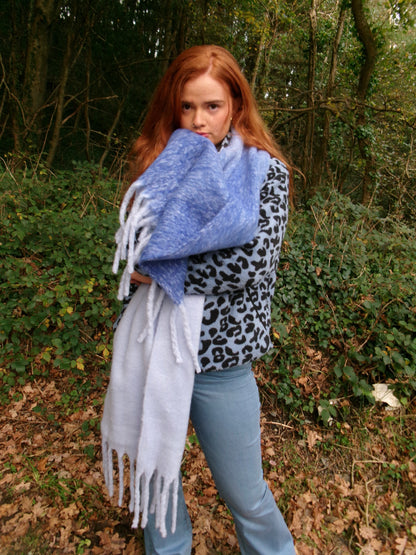 Aimee recycled fabric thick scarf