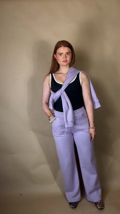 Sadie 80% cotton SET *oversize hoodie* size down